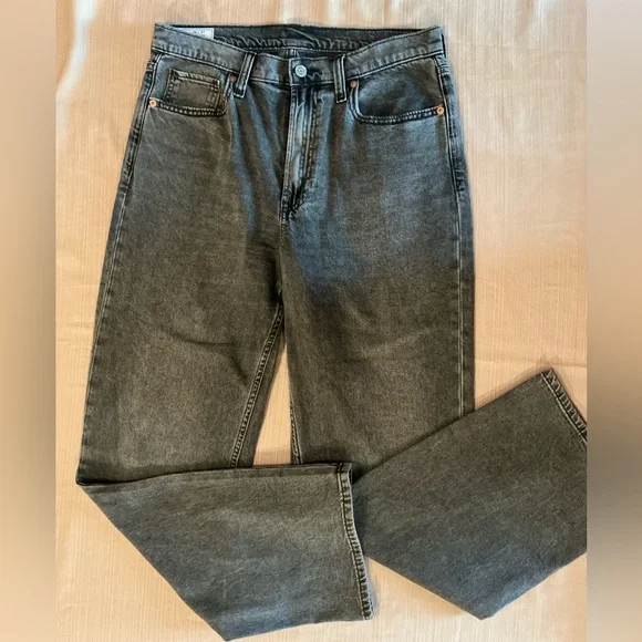 GAP Gray Black sandwash '90s Loose High Rise Jeans - Picture 1 of 11